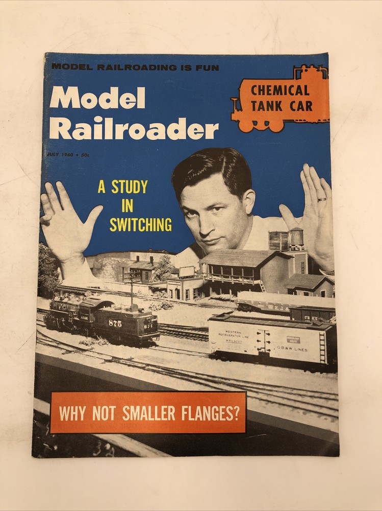 Model Railroader Magazine July 1960