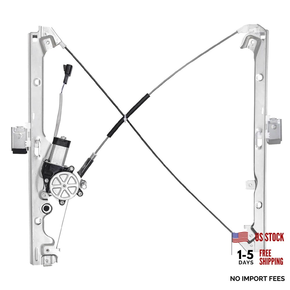 Front Left Driver Side Power Window Regulator and Motor Assembly 741-644