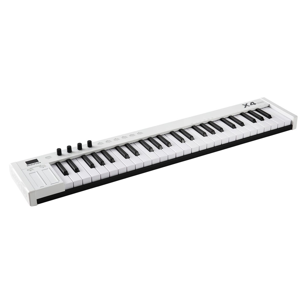 midiplus X4 mini MIDI Keyboard Controller, White - New