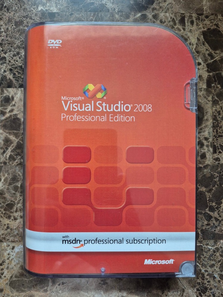 Microsoft Visual Studio Professional 2008 SQL Dev 2005 Windows Server 2003 R2