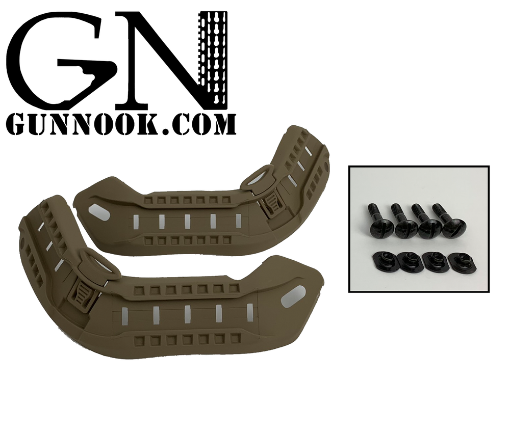 GunNook HELMET RAIL SYSTEM FOR MICH, ACH ETC. TYPE II