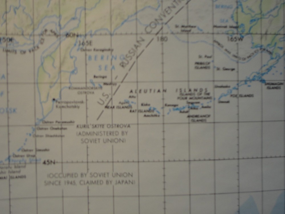 STS-35 - Space Shuttle MERCATOR Orbit Map - Original NASA Dec 1989