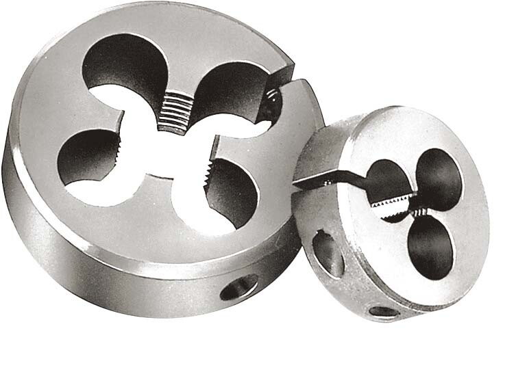 1-1/4 Round Adjustable Split Die, RH Thread, Carbon, Screw Adjust Type by MDX