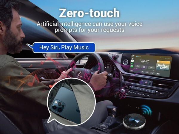 Ottocast P3 Android 12 AIBOX Car Video Box Multimedia Player w/Remote Control