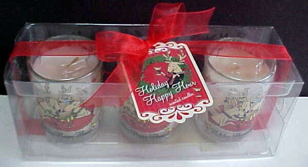 Funny Reindeer Votive Candle