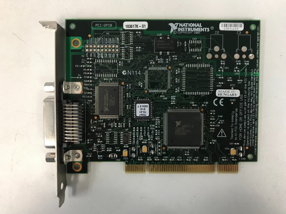 National Instruments PCI-GPIB / 183617K-01 / Interface Adapter Card