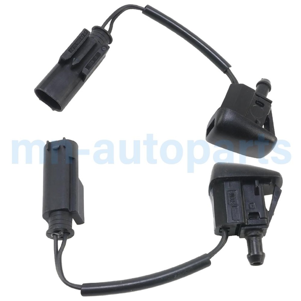 2pcs Windshield Wiper Washer Spray Nozzle For BMW 5Series E60 E61 545i 2001-2010