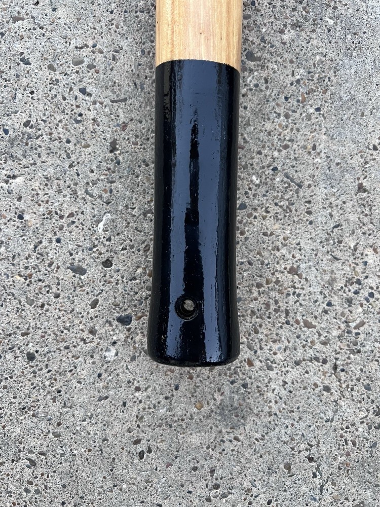 Bad-Hammer 6lb Plumb Sledge, Flat / Round Sides, 16in Custom Hickory Handle