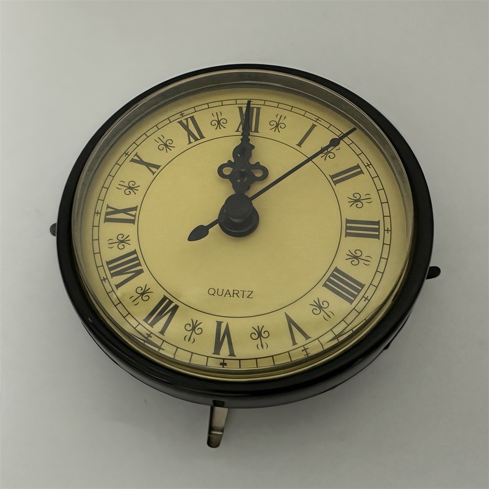 Replacement Quartz Clock Insert 80MM with Silent Movement and Roman Numerals