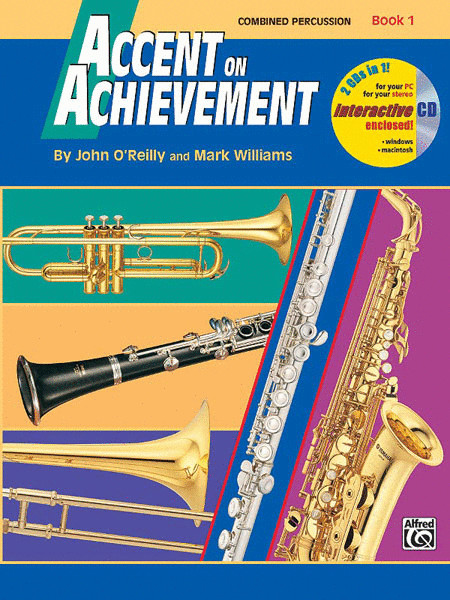 Accent on Achievement, Combined Percussion - Book 1 + CD