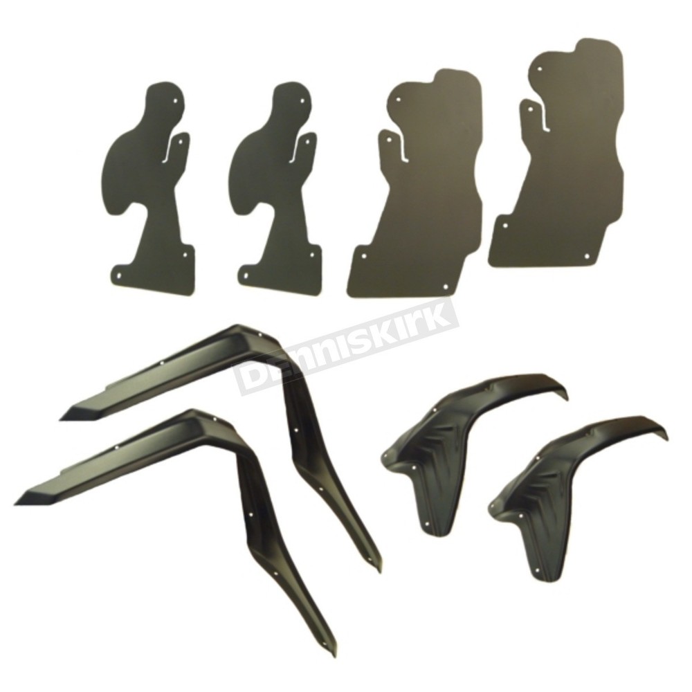 Direction 2 Black Fender Extenders - 175214