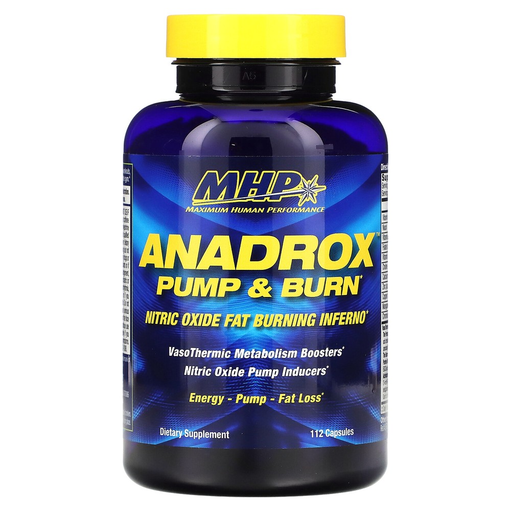 Anadrox Pump & Burn, 112 Capsules
