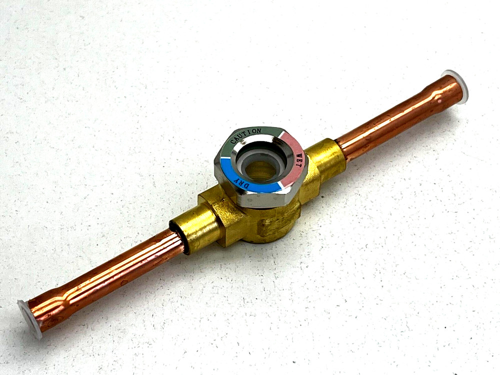 Supco SSGSS3 Refrigerant Line Moisture Indicator Sight Glass 3/8" ODF