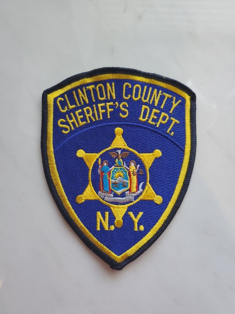 Clinton County Sheriff's Department Patch New York