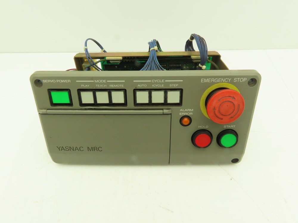 Yaskawa JZNCU-MPB02E YASNAC MRC Robot Pushbutton Control Panel