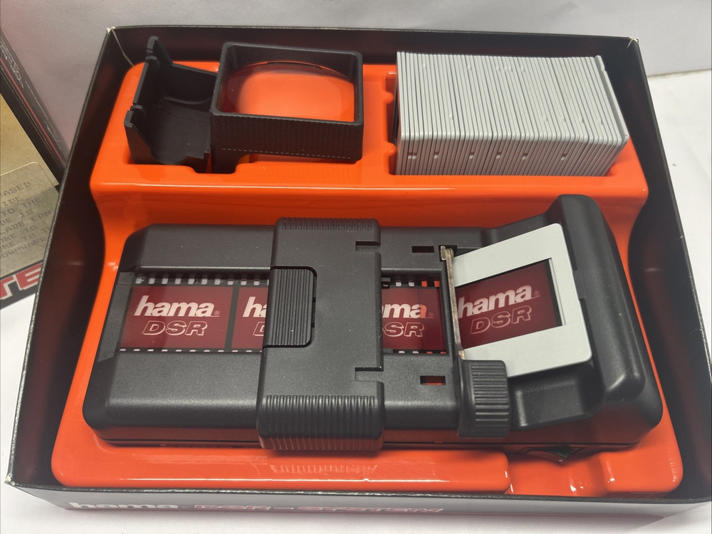 VINTAGE Hama - DSR-System Slide Mounting Original Packaging Box - SEE VIDEO