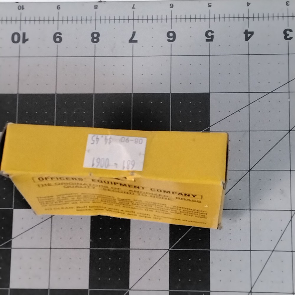 Officers' Anodized USMC Insignia In Original Box