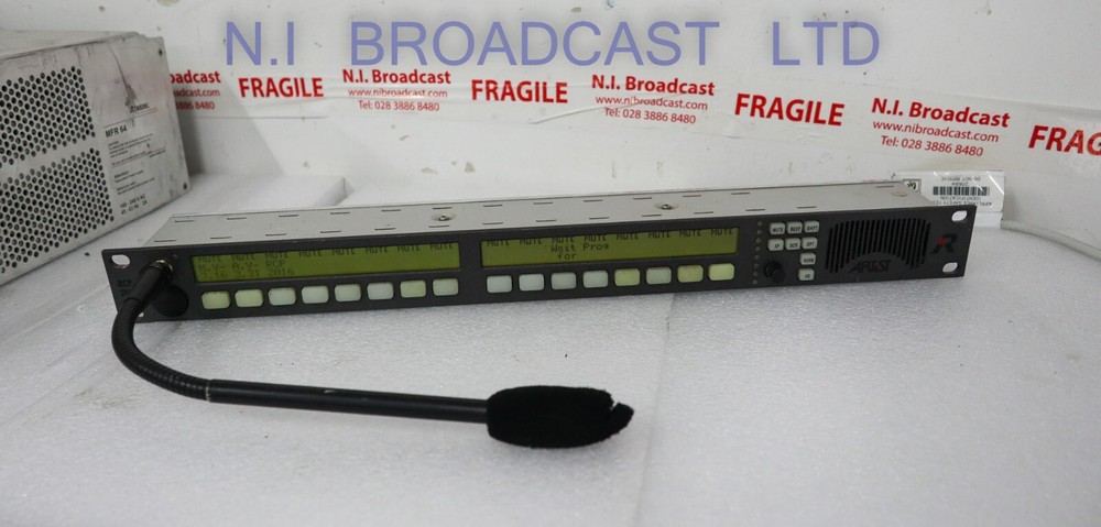 Riedel rcp-2016 Artist intercom panel with PSU Fully working,