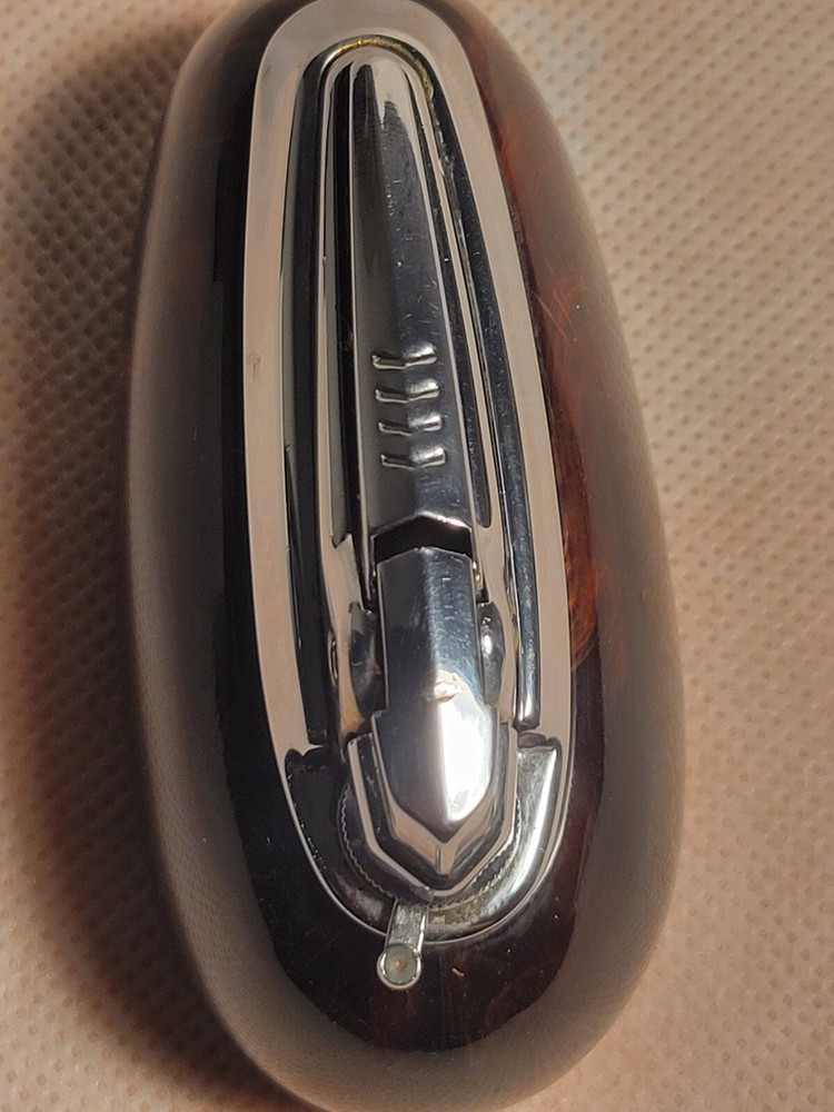 Rare Vintage Brown Bakelite RONSON VARAFLAME Lighter