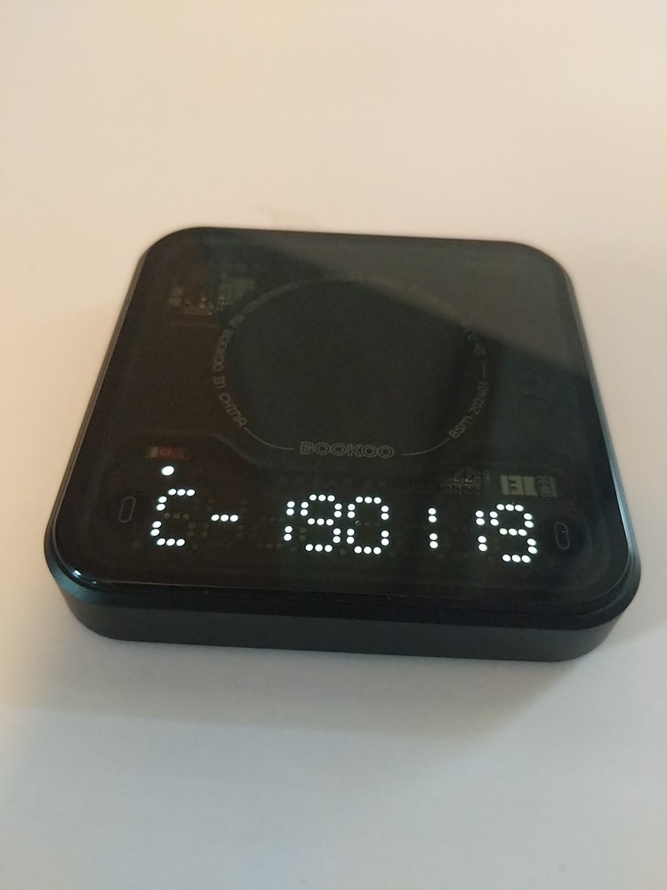 Bookoo Themis Mini Coffee Scale for Espresso Open Box Excellent