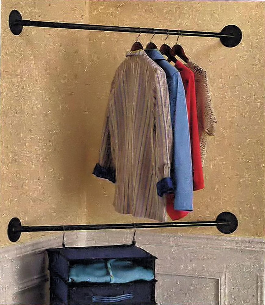 43" Iron Wardrobe Assistant Corner