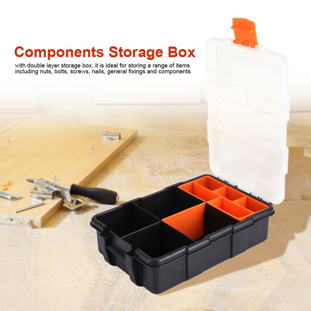 Components Storage Box Fine Workmanship Waterproof Wear Pp Material