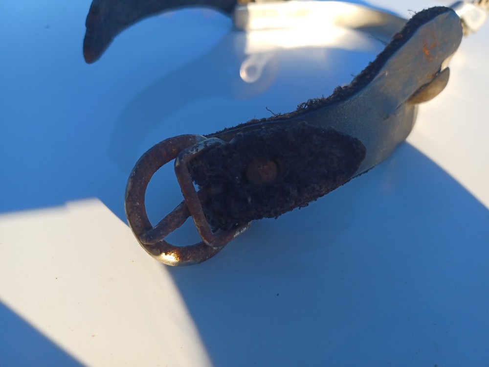 VTG Riding Spur W/leather Strap