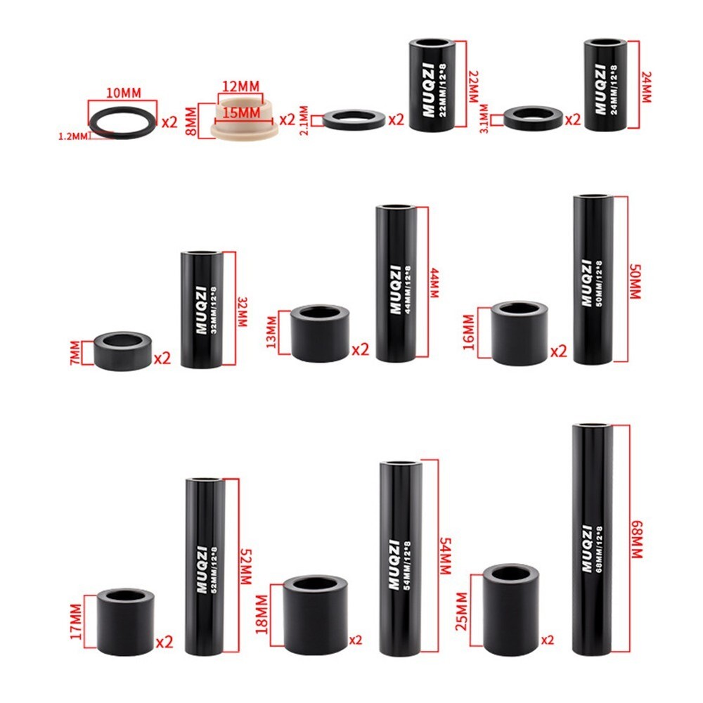 Enhanced Performance DU Bushing Kit For Rockshox 2268mm Rear Shocks