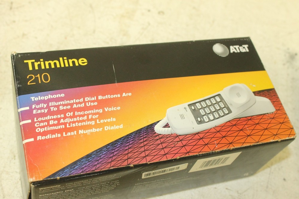 AT&T 210 Basic Trimline Corded Phone Beige