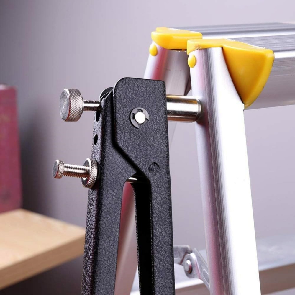 86 Pcs Heavy Blind Rivet Nut Tool Kit Hand Riveter Wrench Threaded Insert...