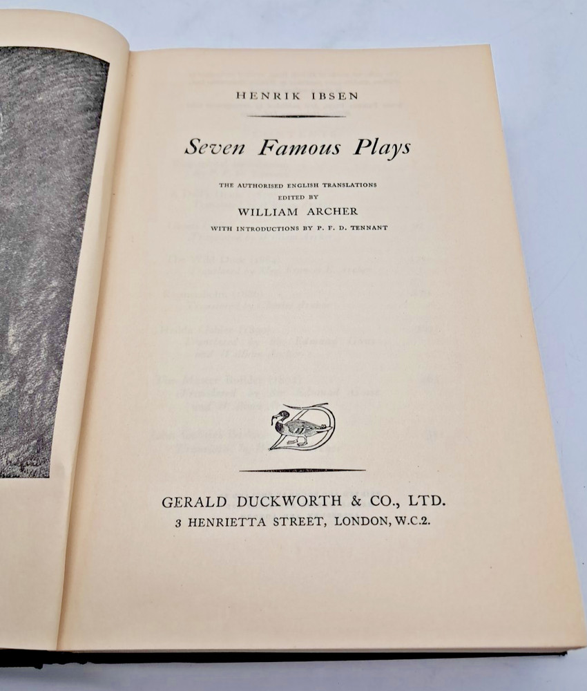 Seven Plays - Henrik Ibsen 1942