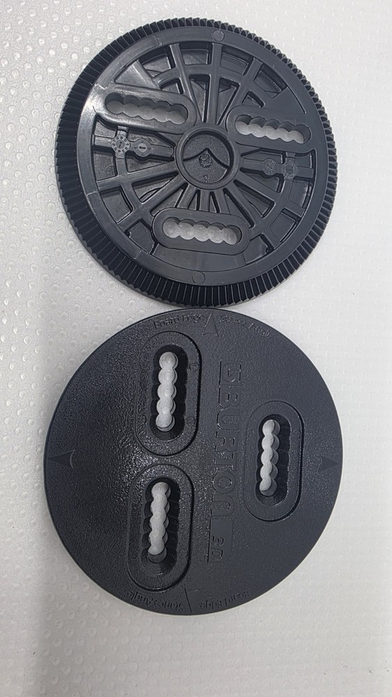 Burton 3D Binding Mounting Discs Black