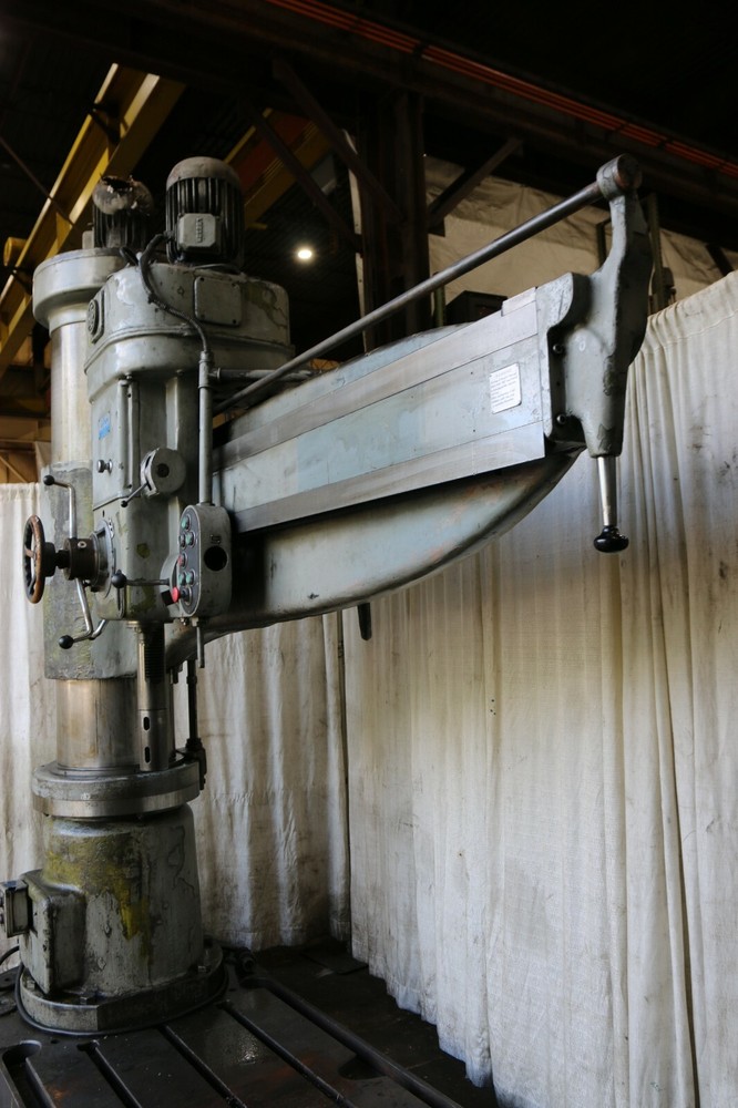 6' x 17" POLAMCO RADIAL ARM DRILL: YODER #70858