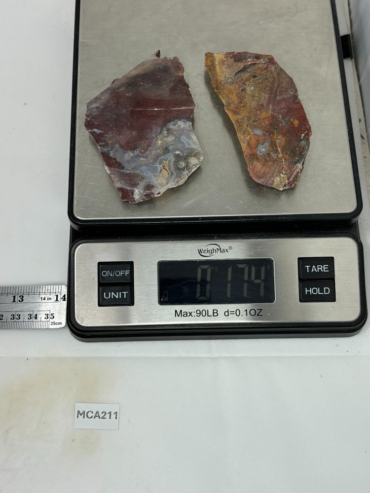 Mexican Cathedral Agate Slabs Cabbing Lapidary Combo Ship Avail