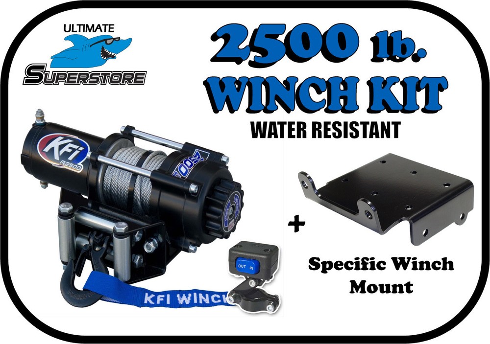 KFI 2500 LB Winch Mount Kit '02-'07 Suzuki Eiger