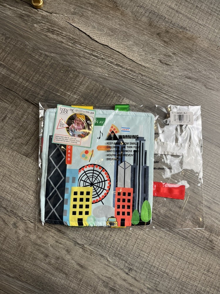 Baby Jack Sensory & Teething Toy , (Chicago)