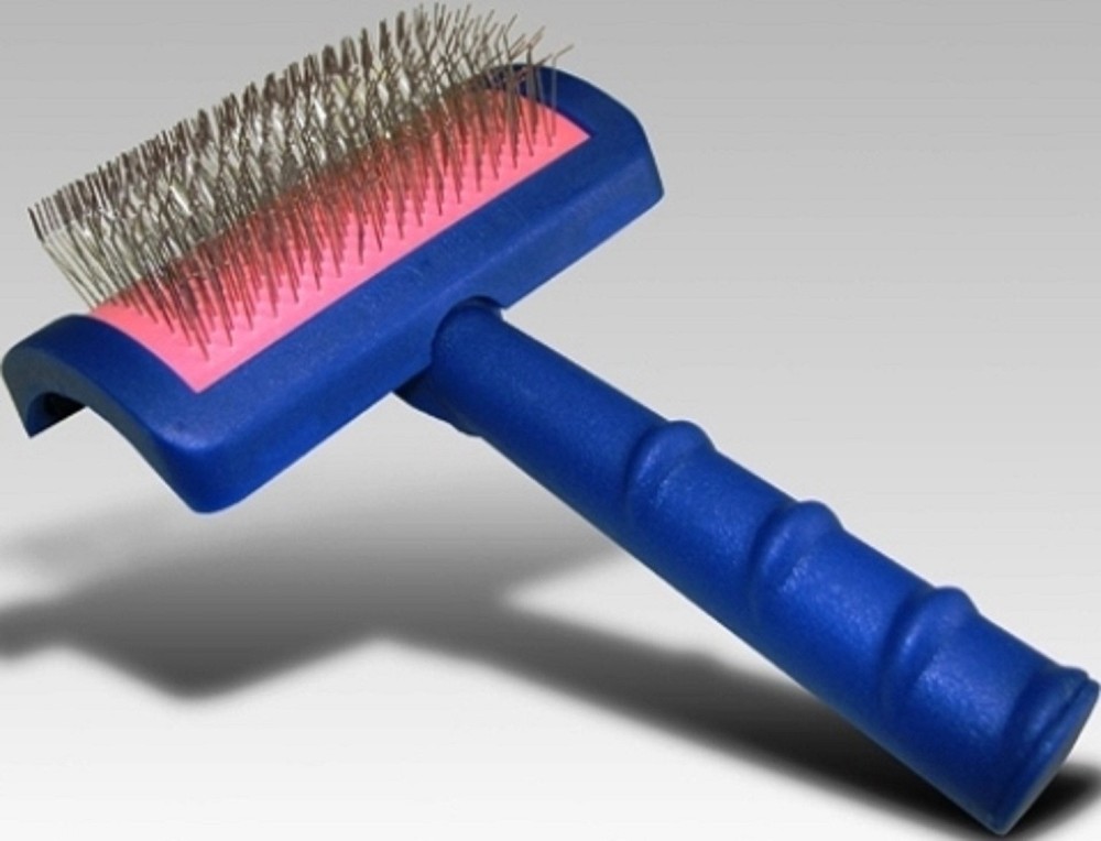 Show Tech DOG CAT Grooming"Tuffer Than Tangles" Regular MEDIUM PIN SLICKER BRUSH