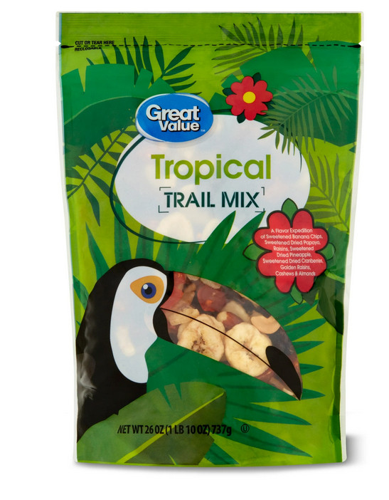 Great Value Tropical Trail Mix, 26 oz