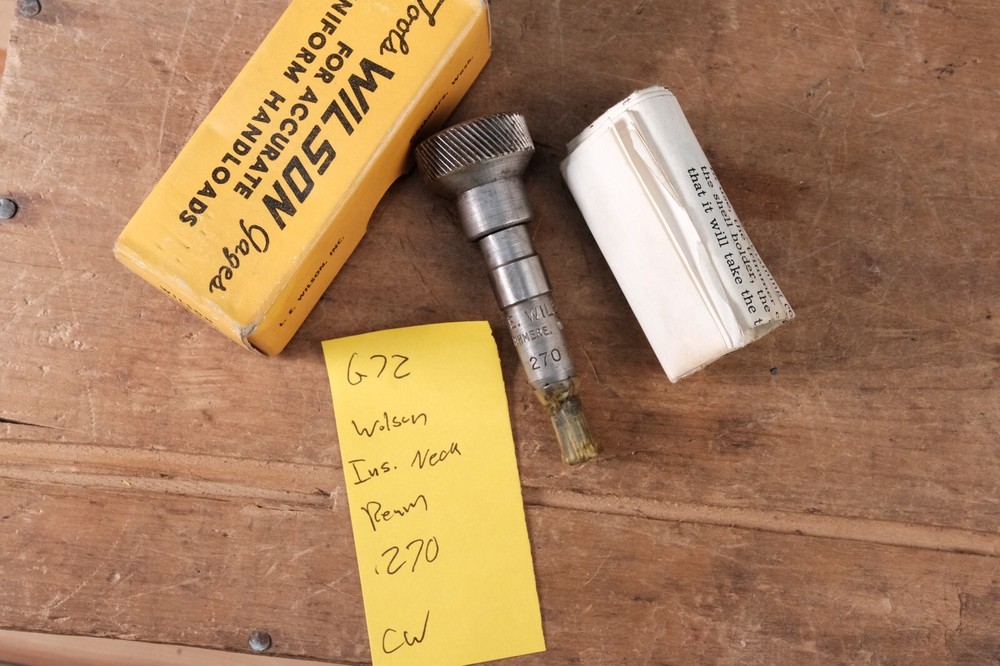 G72 Wilson Inside neck Expander .270