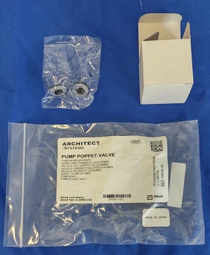Architect cSystems Pump Valve P/D# 09D36-02