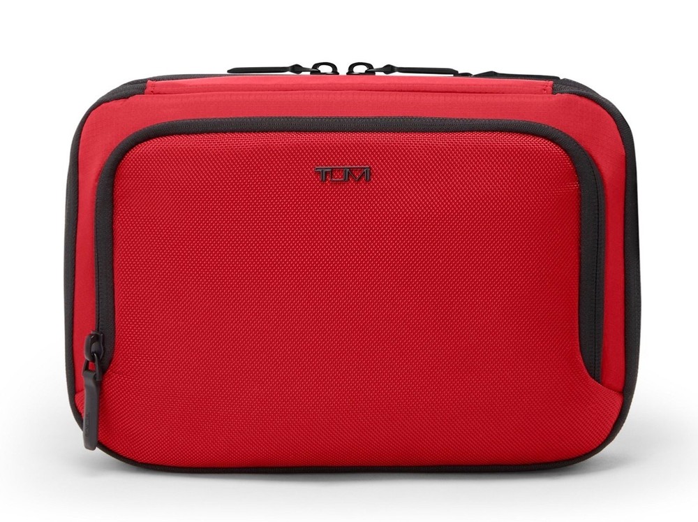 NEW Tumi ALPHA BRAVO Just in Case 17.0” Packable Backpack Bag - TUMI RED