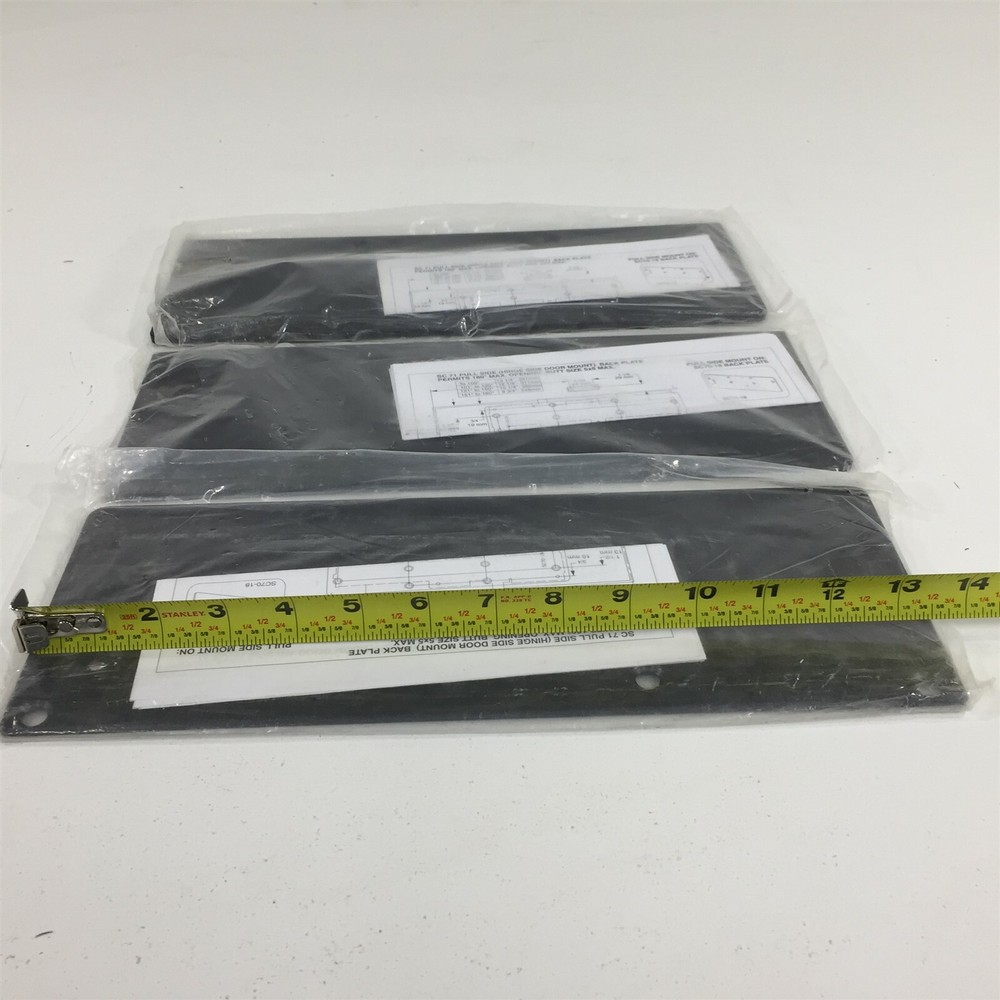 Falcon SC71 Pull Side Hinge Side Mount Dark Bronze