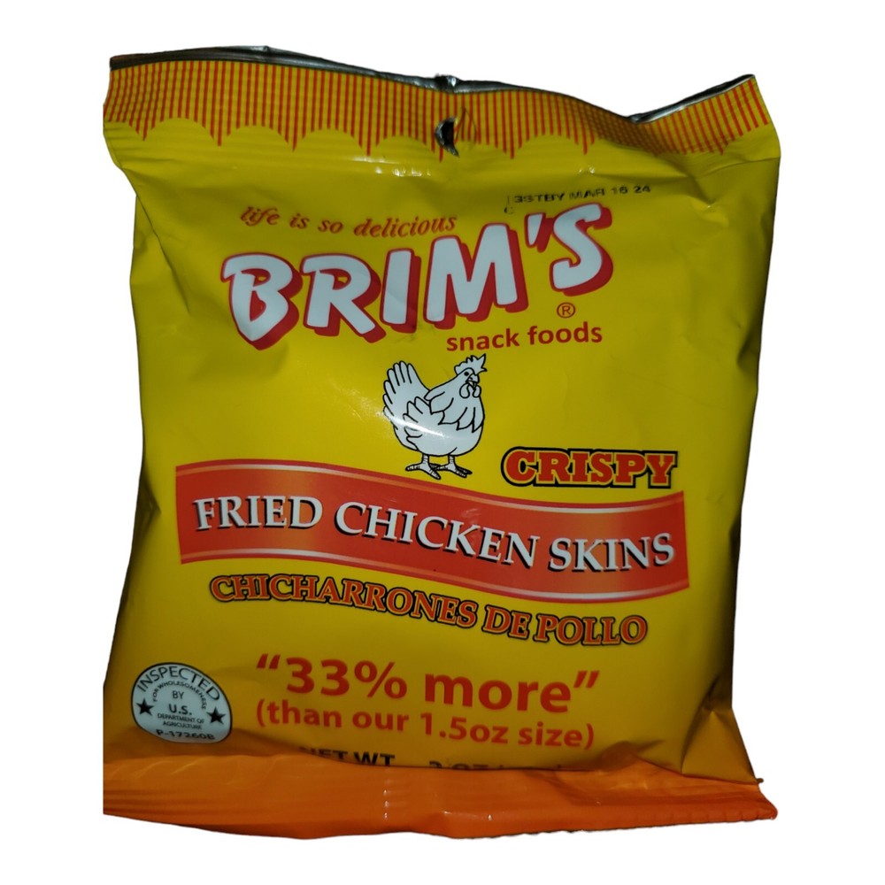 Brims Original Chicken Cracklin 3pk.