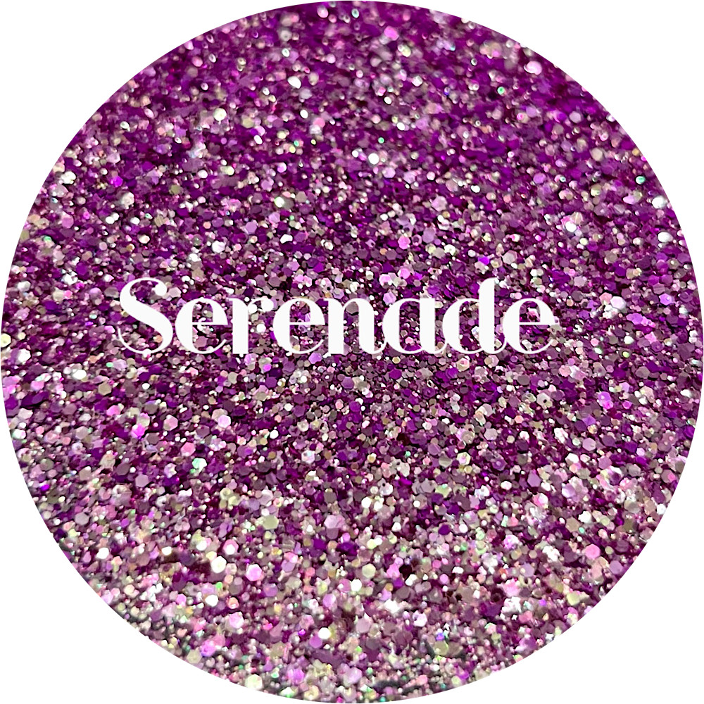 Premium Polyester Glitter - Mauve Purple