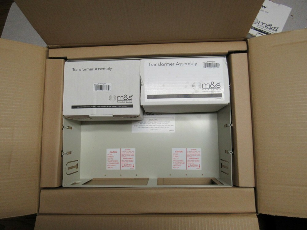 DMC1HC New M&S Combo Housing DMC1/DMC3-4 Intercom + DMCBT, DMCMP3 or CD Player