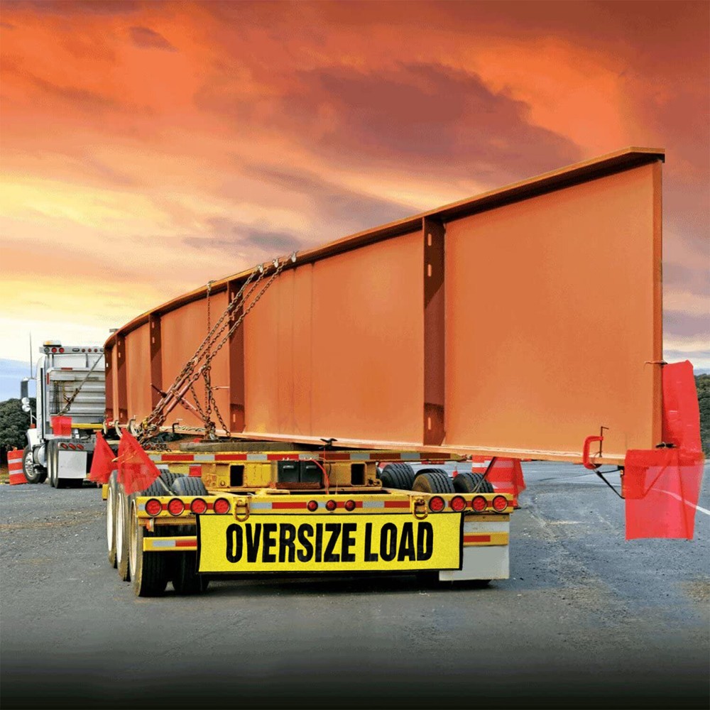 VULCAN Ultimate Oversize Load Flags, Oversize Load Signs, & Magnets Kit