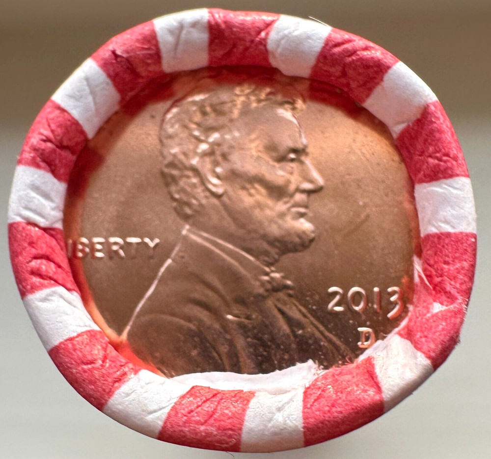 2013-D LINCOLN SHEILD CENT OBW ROLL ***** TAKE A LQQK *****