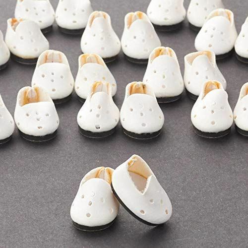 Tallina's White Doll Shoes