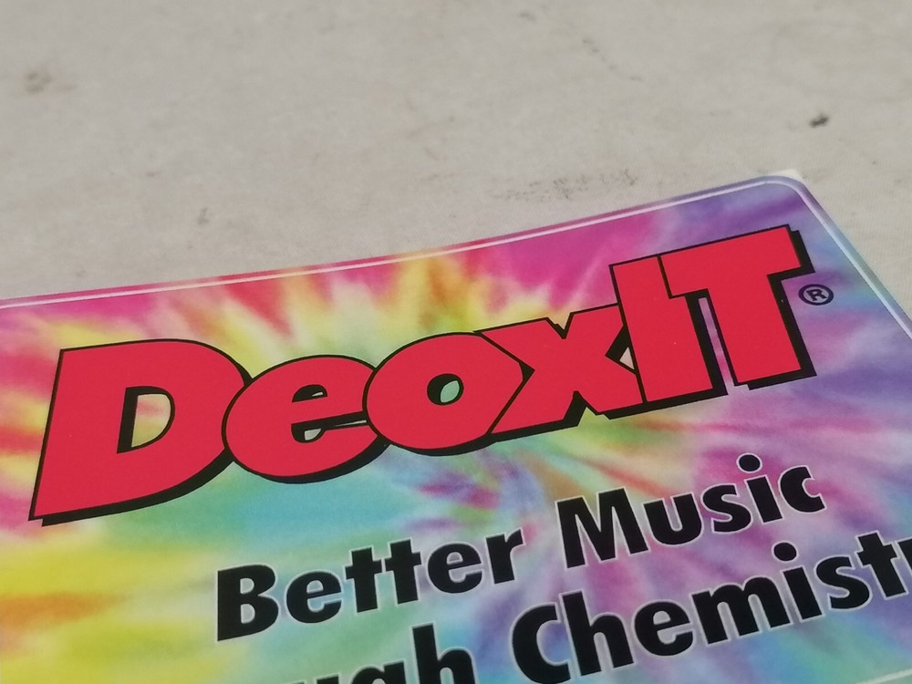DeoxIT Sticker