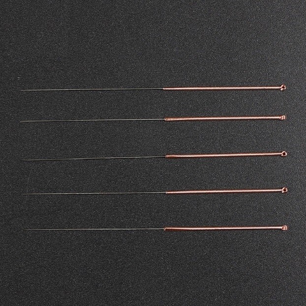 Copper handle blade needle disposable sterile small needle knife 0.35mm